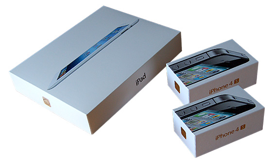 新iPad&iPhone4Sx2
